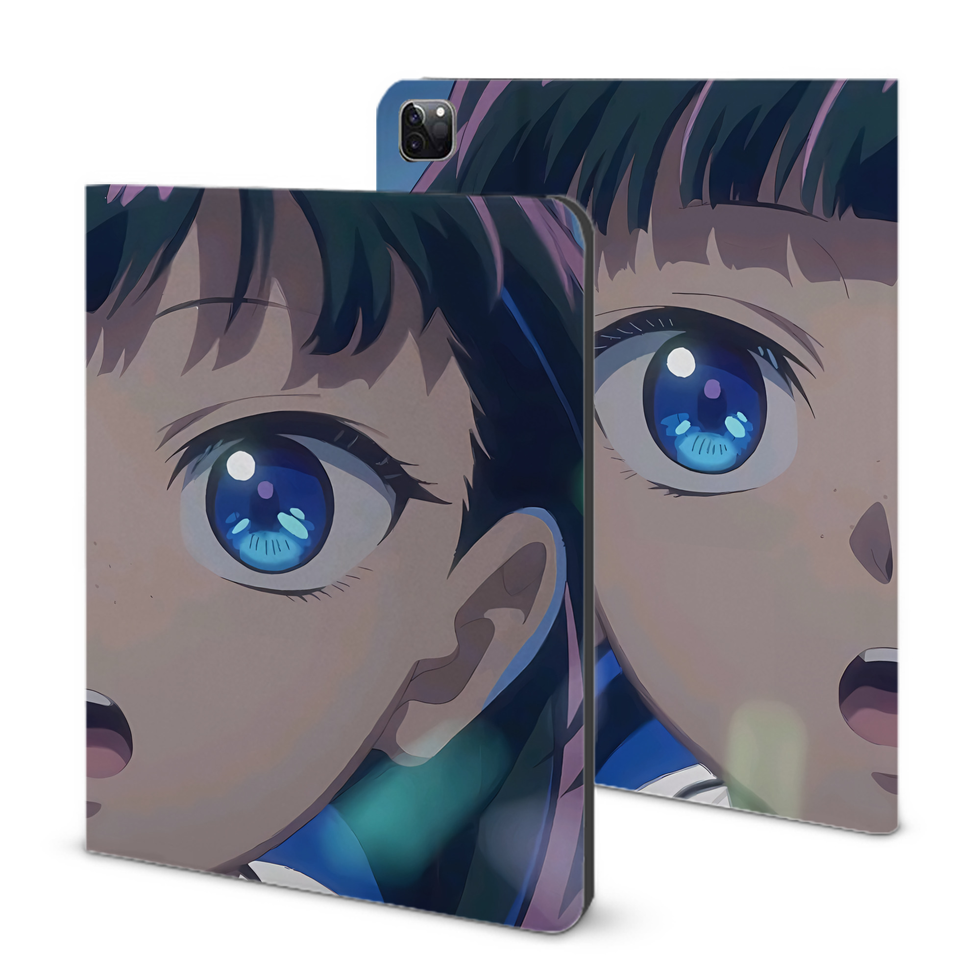 （画像用） 薬屋のひとりごと The Apothecary Diaries IPad ケース ブック型 PUレザー TPU 耐衝撃 軽量 薄型 ペン収納なし 全面保護 IPad 各モデル対応